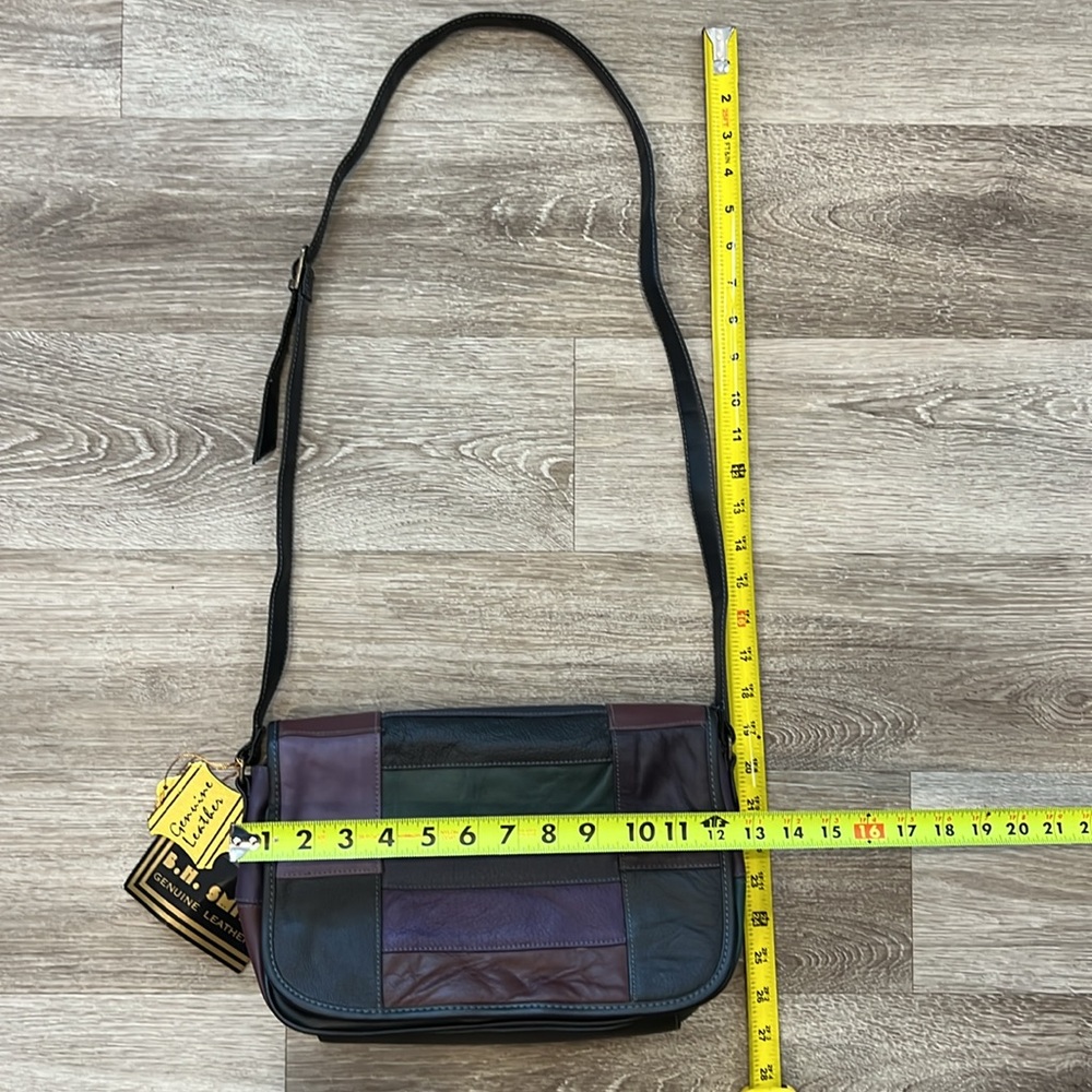 B.H. Smith Patchwork Leather Bag - image 4